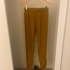 Bronze brown Good American sweatpants